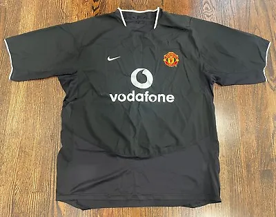 Manchester United 2004 2005 Away Football Shirt Soccer Jersey Nike Xl Men • $99.97