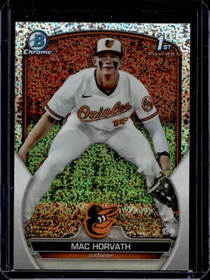 2023 Bowman Chrome Draft Mac Horvath 1st Prospect Sparkle Refractor #BDC-90 • $5.50