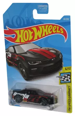 Hot Wheels HW Speed Graphics 6/10 (2017) '16 Camaro SS Black Toy Car 82/250 • $9.98