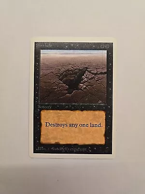 Magic MTG Sinkhole Unlimited Common LP/NM • $22