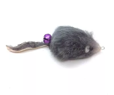 Rabbit Fur Mouse Teaser Wand Cat Toy Refill • $7.99