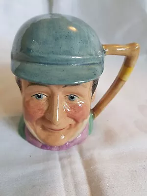 Vintage Hand Painted Kelsboro Ware Liquor Flask MR WINKLE Pickwick Series Decor  • £5