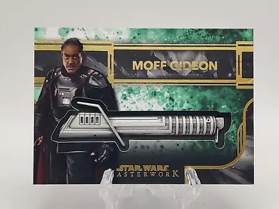 2022 Star Wars Masterwork Moff Gideon #TTM-MG The Darksaber Tools Technology /99 • $73.09