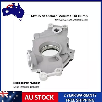 New OEM Style Oil Pump For VT VX VY VZ Holden Commodore LS1 V8 M295 Standard  • $88.99