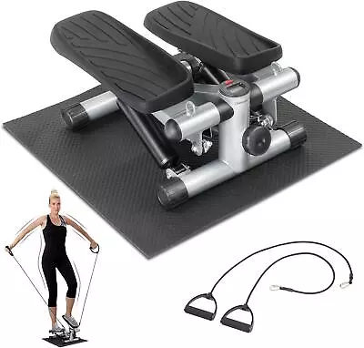 Adjustable Stair Stepper With Resistance Band Workout Machine 330LB Capacity • $48.99