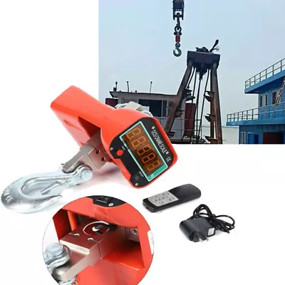 3T Crane Scale LED Hanging Scale Industrial Hanging Scale With Wireless Remote • $143.82