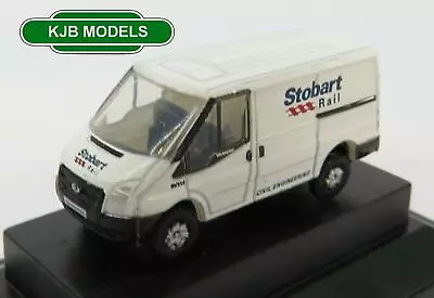 Bnib N Gauge Oxford Diecast 1:148 Nft012 Ford Transit Van Stobart Rail • £9.95