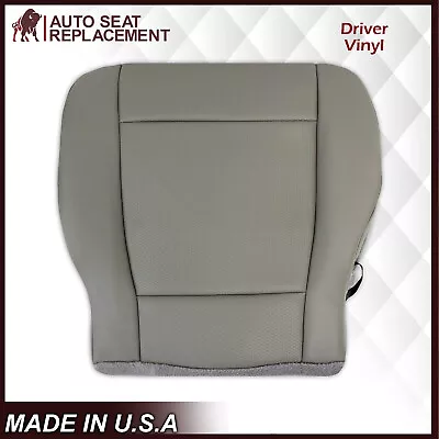 2015 2016 2017 2018 Ford F150 XL STX Work-Truck Driver Seat Covers In Gray Vinyl • $125.60