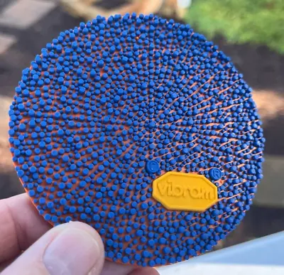 Vibram Mini UVA Blue Rare  (Out Of Production)  Disc Golf  Spaghetti New  #828 • $28