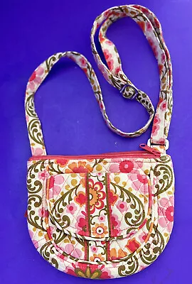 Vera Bradley Crossbody  Bag  Folkloric  Retired Pattern Excellent Condition SALE • $15