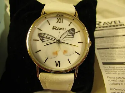 £12 • Buy **LOOK** Stunning NEW & Gift Boxed RAVEL Ladies Enchanted Butterfly Watch