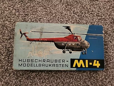 Flugzeug-Modellbaukasten :  MI-4 Helecopter Model Kit: 1;100 Scale.  • £23