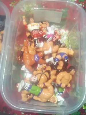 Wwe Wwf Hasbro Action Figure Build Your Own Lot Of Hasbro Figures No Accessories • $20.99