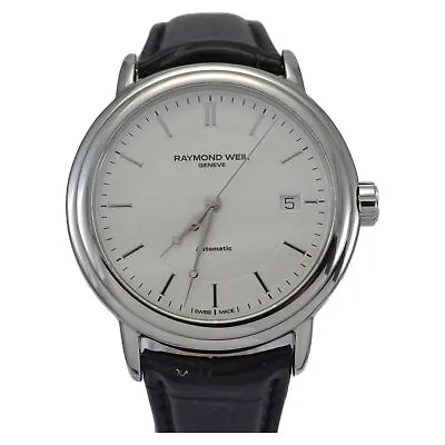 Raymond Weil 2837-STC-30001 Men's Maestro White Dial Automatic Watch • $483.60