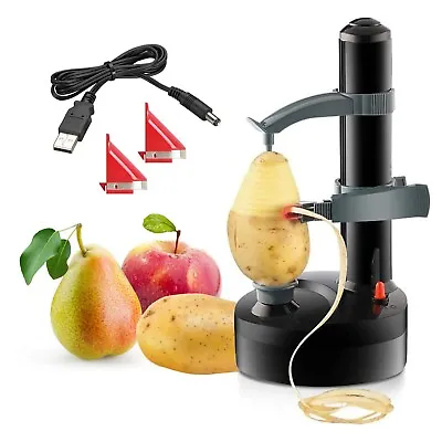 Electric Potato Peeler Automatic Apple Express Rotating Peeling Machine Tool • £20