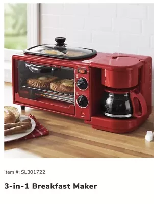 3 In 1 Breakfast Maker • $70