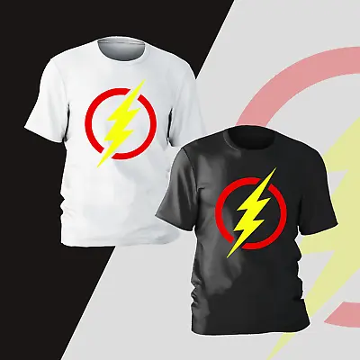Flash T Shirt Marvel Comics Superhero Birthday Party Gift Present Mens Kids Tee • £13.99