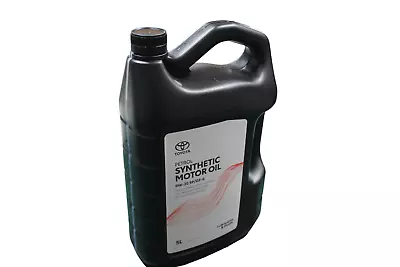 Toyota Synthetic Engine Motor Oil 0w-20 Sp Gf-6 New Genuine 5l Container • $63