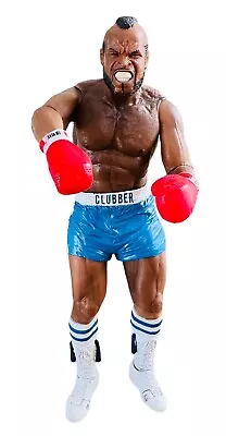 NECA  2012 Clubber Lang Rocky III Figure Mr. T Rocky  Balboa Blue Trunks • $62.99