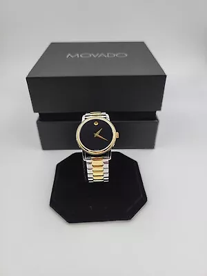 Movado Women’s Museum Black Dial Classic Quartz Watch - 2100018 ($995 MSRP) • $345.99