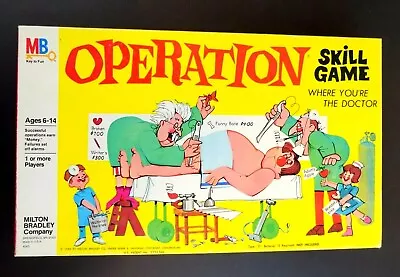 Vintage 1965  Operation  Game ~  Smoking Doctor  ~ Rare ~ Milton Bradley • $24.29
