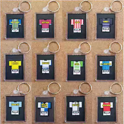 Match Football Magazine 2018 League Ladder Team Tab Keyrings - Various Multi • £3.25