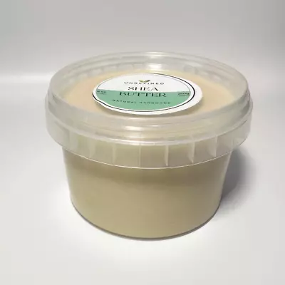 100% UNREFINED Raw ORGANIC Ghana Shea Butter 250g • £7.99