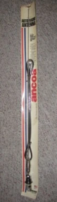 $79.95 • Buy Vintage ANCOA Universal AUTO RADIO ANTENNA Deluxe STAINLESS Cars Trucks Vans NOS