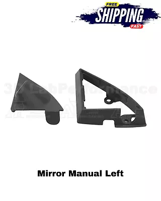 Mitsubishi Eclipse Bezel Mirror Cover Set 95-99 LEFT MANUAL • $24.95