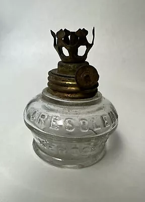 VINTAGE VAPO USE CRESOLENE MINIATURE KEROSENE OIL LAMP 2.5” Burner Only USA • $15.95