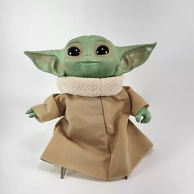 Hasbro Star Wars Talking Mandalorian Baby YODA 8” Grogu The Child Plush 2020 • $13.37