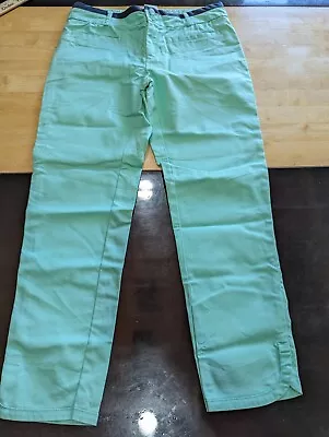 Womens Cartonnier Teal Blue Pants Sz 4 • $14.69