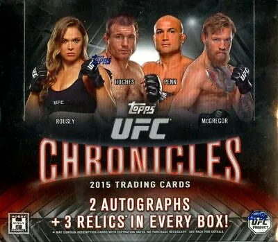 Topps Ufc Chronicles 2015 Silver Parallel Card Stars Rc Rookie Complete Your Set • $0.99