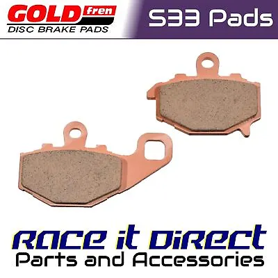 Brake Pads For KAWASAKI Z 750 S 2005-2006 REAR Goldfren S33 • £16.95