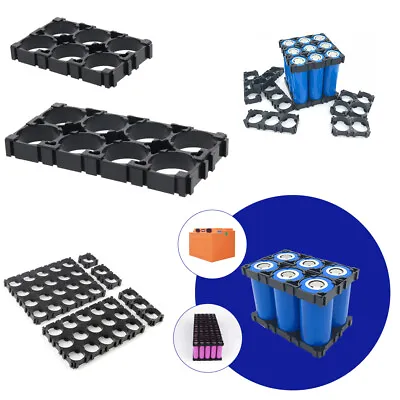 2x3~5x6 Cell Holder ABS Bracket 18650 Battery Spacer Radiating Pack 5/10/20 Lot • $6.29