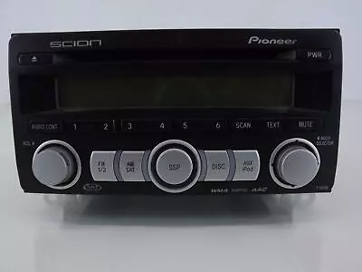 08-12 TOYOTA SCION XB Radio Audio Display Receiver W/o Nav T1808 PT546-0080 OEM • $107.61