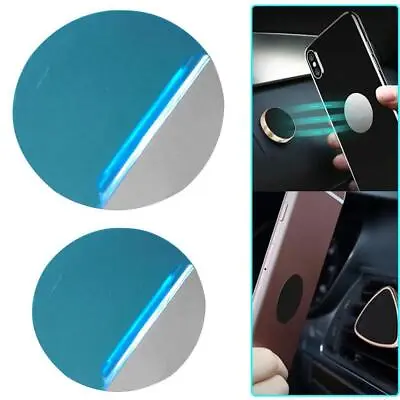 1x Strong Magnetic Metal Plate For Magnetic Car Holder Attach Phone PRICE Q9W4 • $1