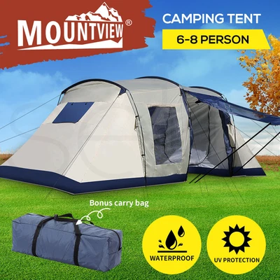 $209.99 • Buy Mountview Large Family Camping Tent  Portable Outdoor Beach 6-8 Person Shelter