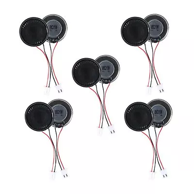 AITIAO 10Pcs 1W 8 Ohm Metal Shell Mini Loudspeaker Round Internal Magnet Speaker • $12.70