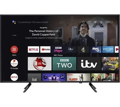 £179 • Buy LOGIK L40AFE21 Android TV 40  Smart Full HD 1080 LED TV With Google