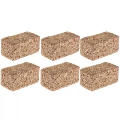 Faux Mini Rectangular Hay Bales 6 Count BUY 1 OR 2 SAVE • $3