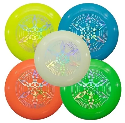 £12.94 • Buy Dirty Discs Super Fly Frisbee - The Ninja Star 175g (Flying Sports Disc)