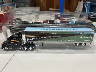 DCP Volvo VNL 670 Sleeper W/Utility Trl  1:64 J J Keller NIB Hood Opens • $100