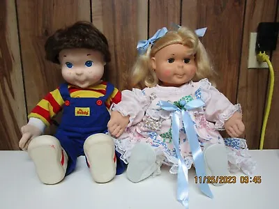 My Buddy And Kid Sister Vintage Doll Set Playskool Hasbro • $50