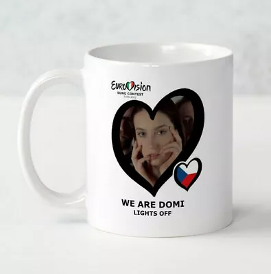 £8.99 • Buy Eurovision 2022 Czech Republic We Are Domi Lights Off Mug Eurovision Party Gift