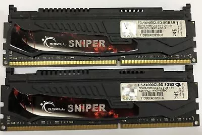 G.SKILL SNIPER 8GB 2x4GB 1866MHZ F3-14900CL9D-8GBSR DIMM GAMING RAM 240pin XMP • $26.95