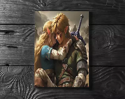 Link Legend Of Zelda Game Poster Print - No Frame • £24.10