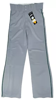 Large Easton Quantum Plus Piped Pant Gray Green Baseball Pants • $35.99