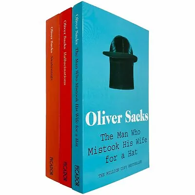 Oliver Sacks 3 Books Collection Set The Man Who Mistook His Wife For A Hat  • £11.95