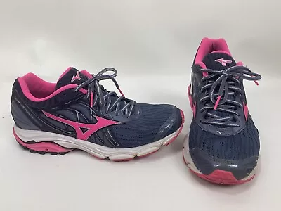 Mizuno Wave Inspire 14 Size 10.5 Purple Pink Women’s Athletic Running Shoes • $39.99